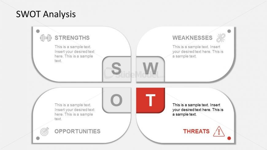 Slide of Threats Infographic PowerPoint