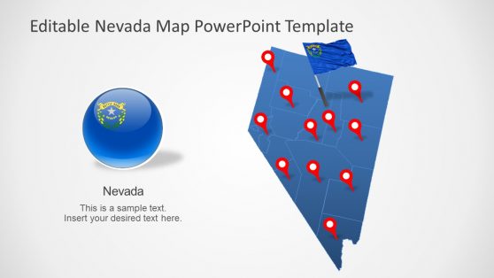 County Map of Nevada State