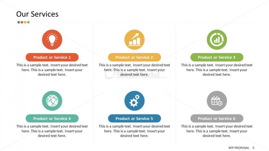 Clipart Segments of Business Services