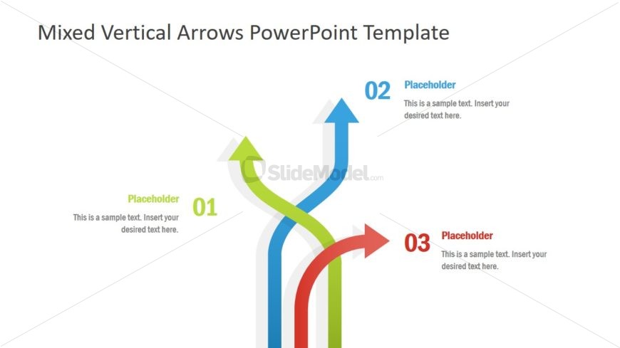 Flat Directional Arrow Template