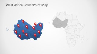 Africa and West Africa Map