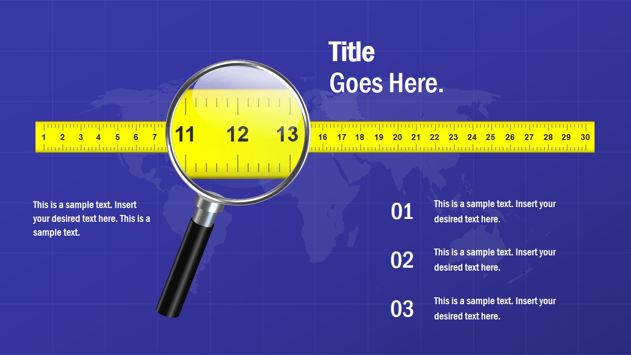 Measuring Tape Yellow PowerPoint - SlideModel