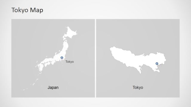 Tokyo Map Template Design