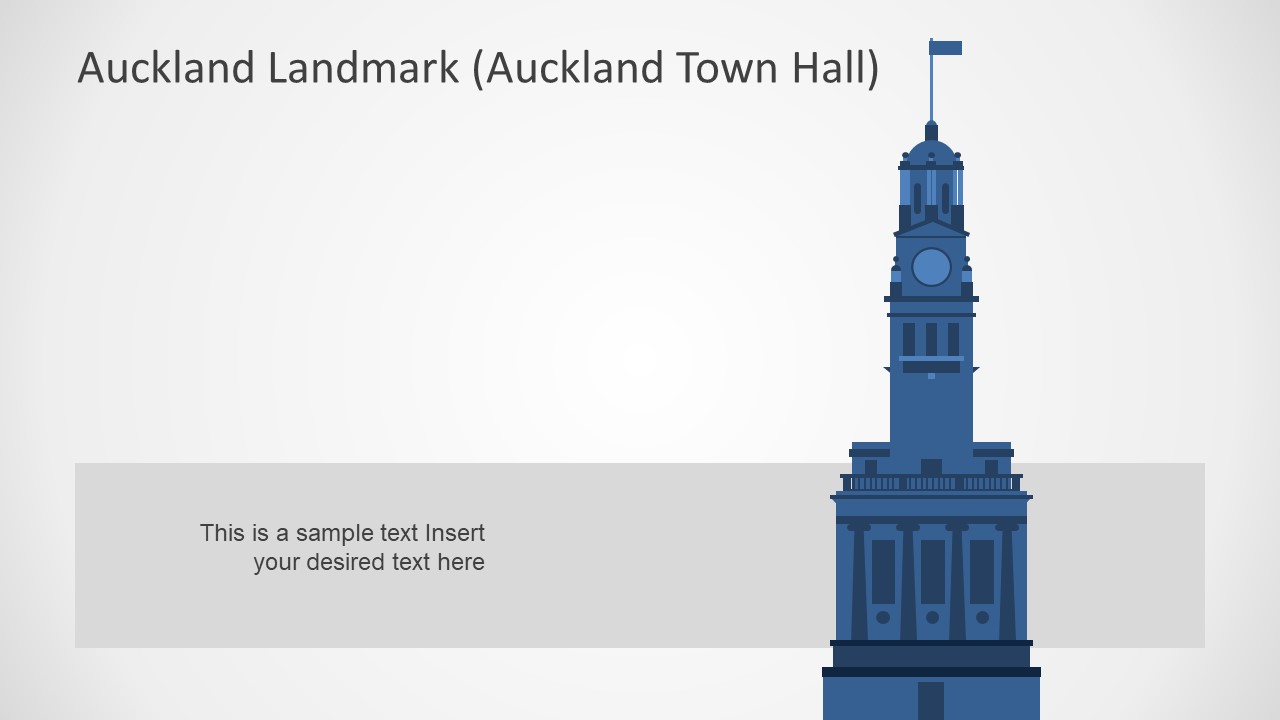 PPT Auckland Town Hall Graphics Template 