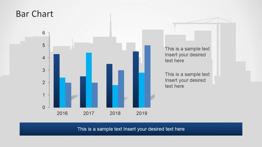 PowerPoint Auckland City Background Chart 