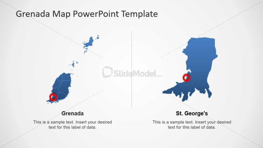 Editable Outline Map Design