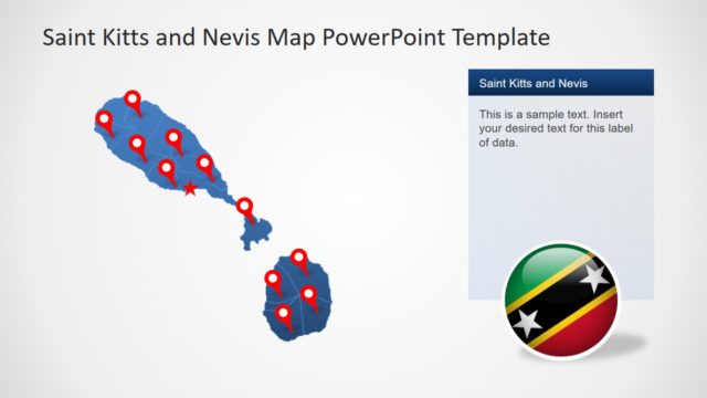 Island Map PowerPoint Template