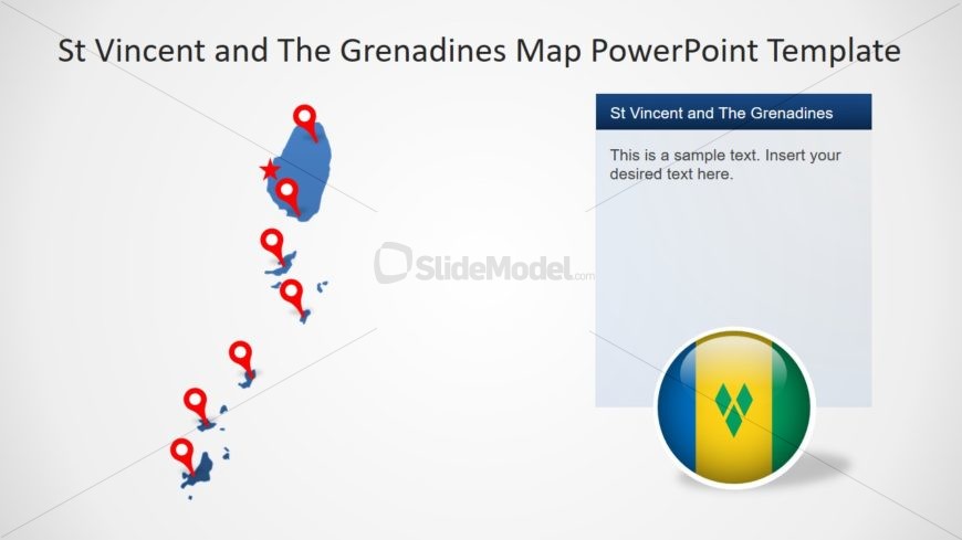 St Vincent and The Grenadines Map