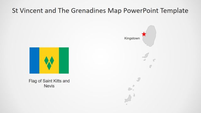 St Vincent and Grenadines PowerPoint Map
