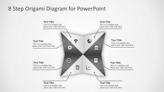 2 Color Layout of 4 Corner Origami