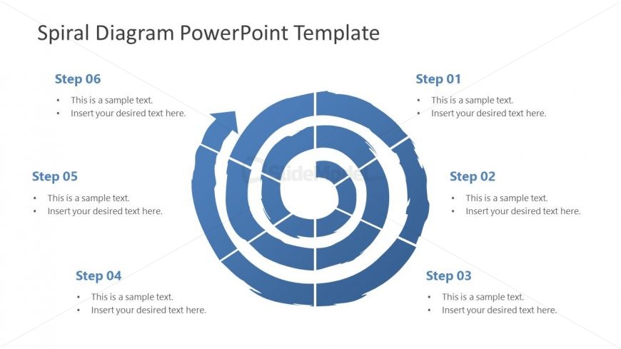 6 Steps PowerPoint Diagram
