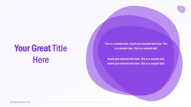 Layout of Abstract Stamps PPT
