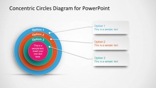 Concentric Circles Diagram Template for PowerPoint - SlideModel
