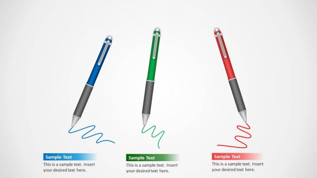 Color Pen PowerPoint Template