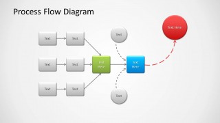 Process Flow Diagram Slide Design for PowerPoint