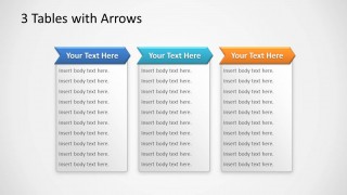 3 Table Columns PowerPoint Slide