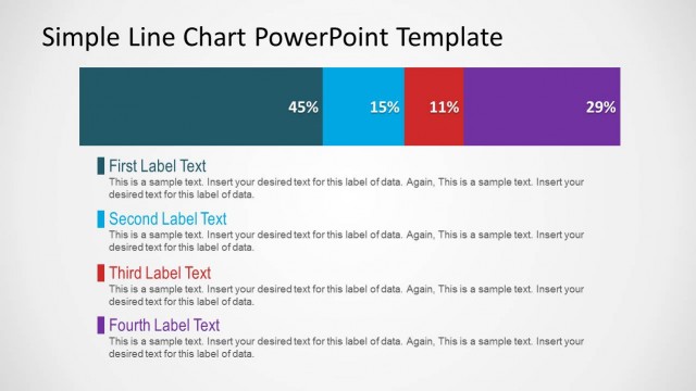 Stacked Bard Chart with Series PowerPoint Slide Design