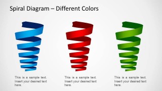Spiral Diagram for PowerPoint - SlideModel 5 step implementation model diagram 