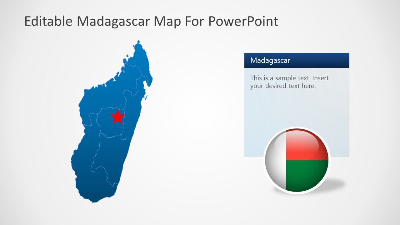 Madagascar Map Presentation Template