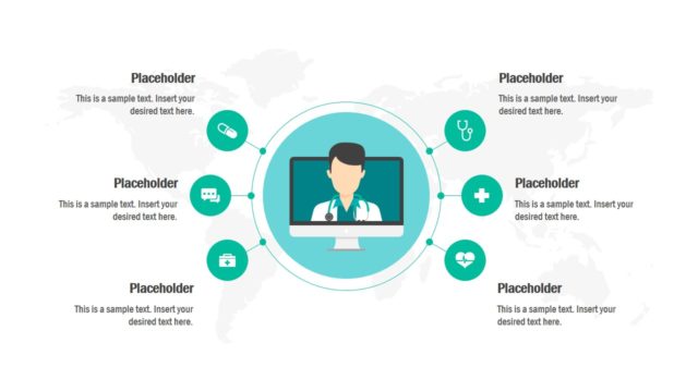 PPT Telemedicine Infographic Design