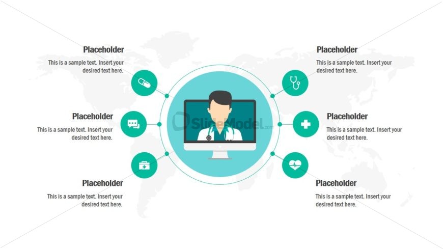 Circular PowerPoint Infographic Slide