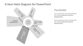 PPT Helix Diagram in Fan Shape