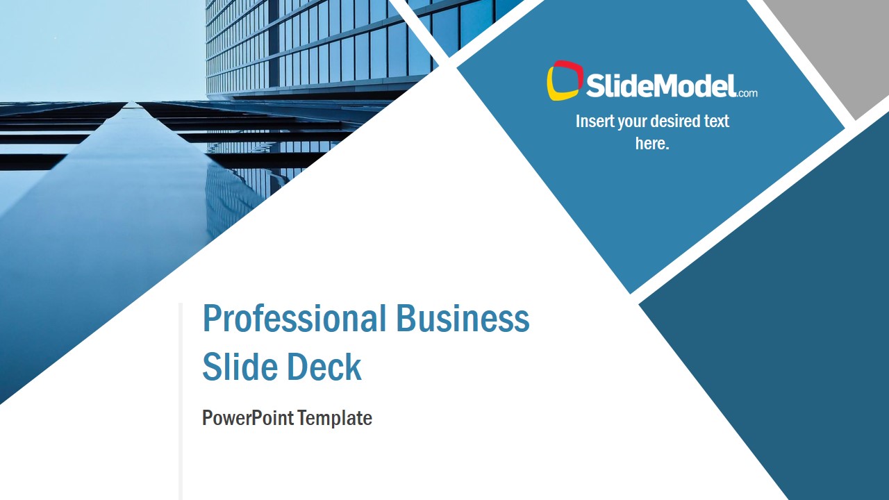 Professional Business Powerpoint Template Slidemodel