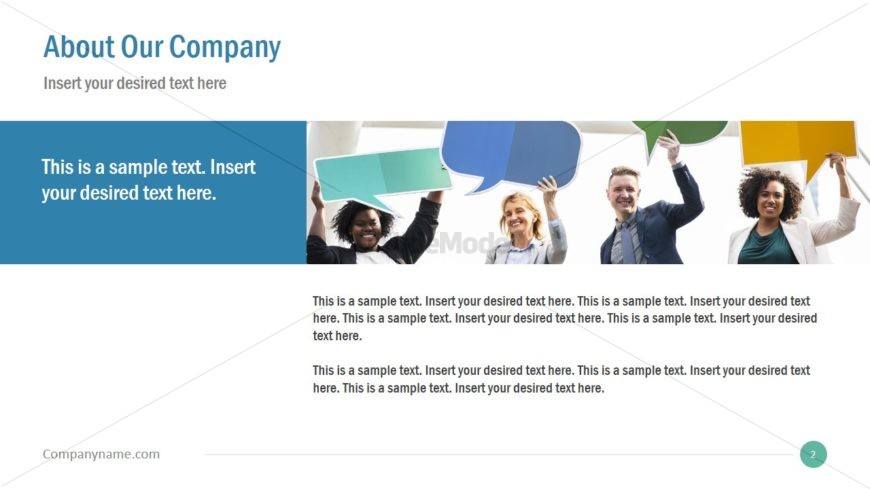 Flat Presentation of Business Proposals