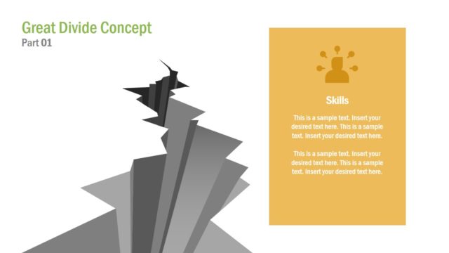 Great Divide Slide Design Template