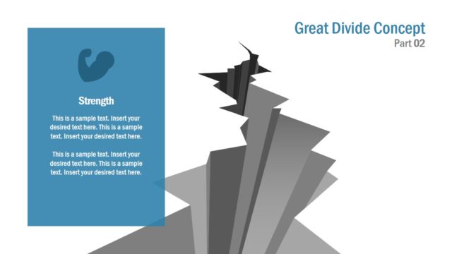 Gap Analysis PowerPoint Great Divide
