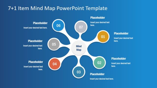 MindMap Diagram Template Design