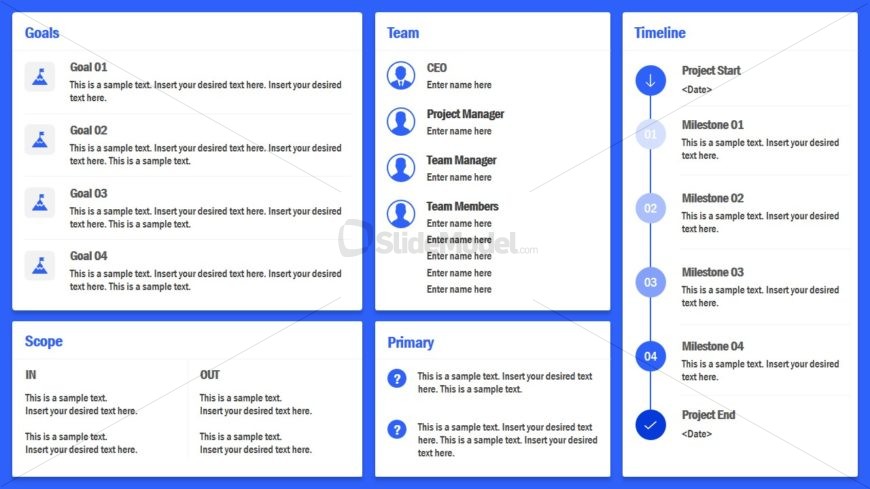 Project Charter Layout Template