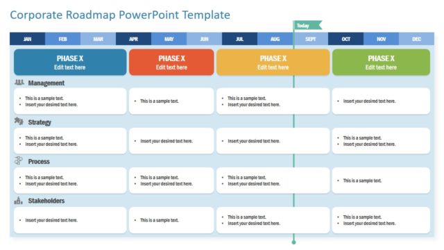 Roadmap PowerPoint Template Design
