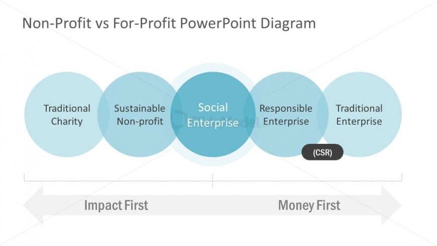 Presentation of Non-Profit and Profit Organizations