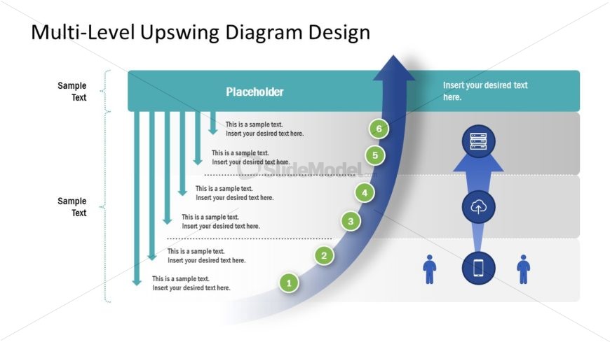 Upswing Arrow Diagram Timeline