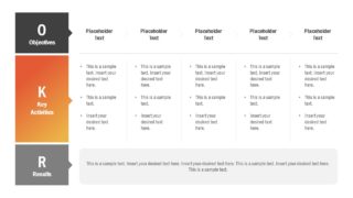 Infographic PowerPoint OKR Diagrams