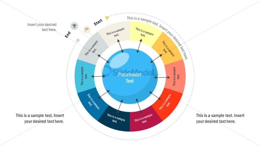 10 Steps Circular Powerpoint Diagram Slidemodel Porn Sex Picture 8242