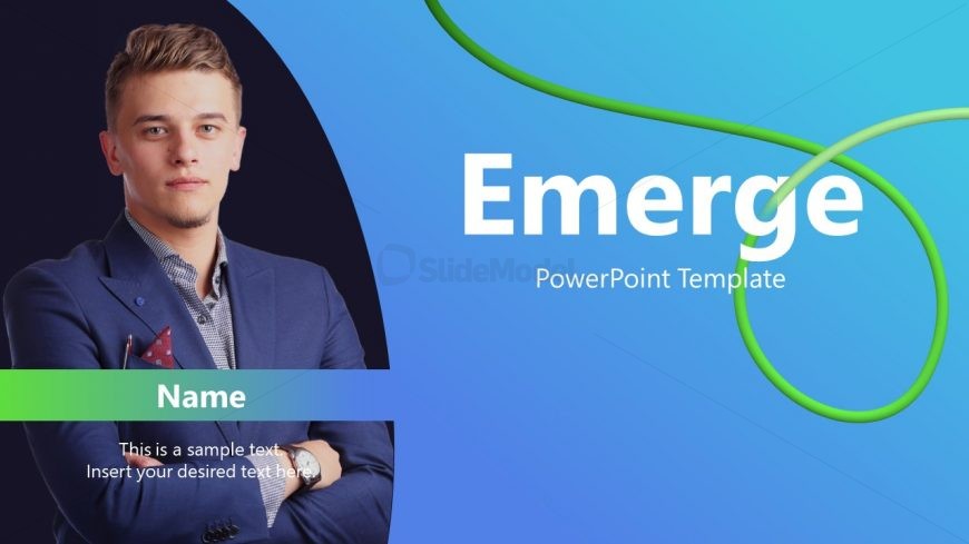 Presentation of Business Emerge powerpoint