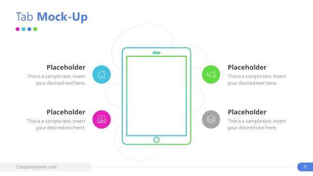 Tab Mockup Template PowerPoint