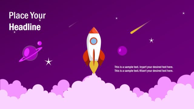 Flat Space Concept Design PPT