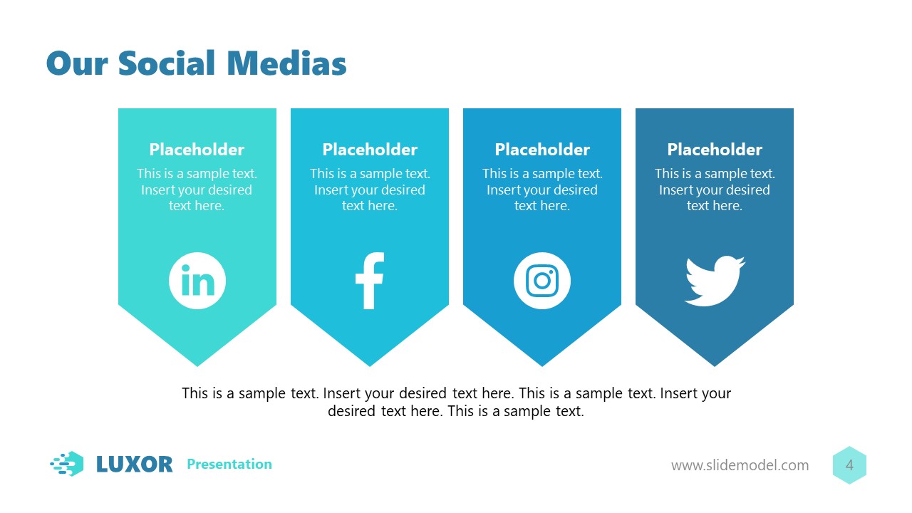 Social Media Presentation Slide