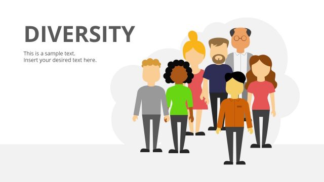 Diversity Characters PowerPoint Template