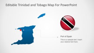 Presentation of Trinidad and Tobago Map