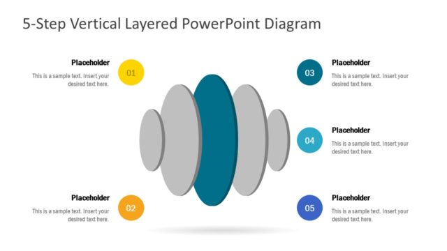 Vertical Layered Diagram PPT