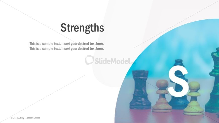 Pitch Slide Deck Strengths Layout