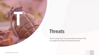 Pitch Slide Deck Threats Layout