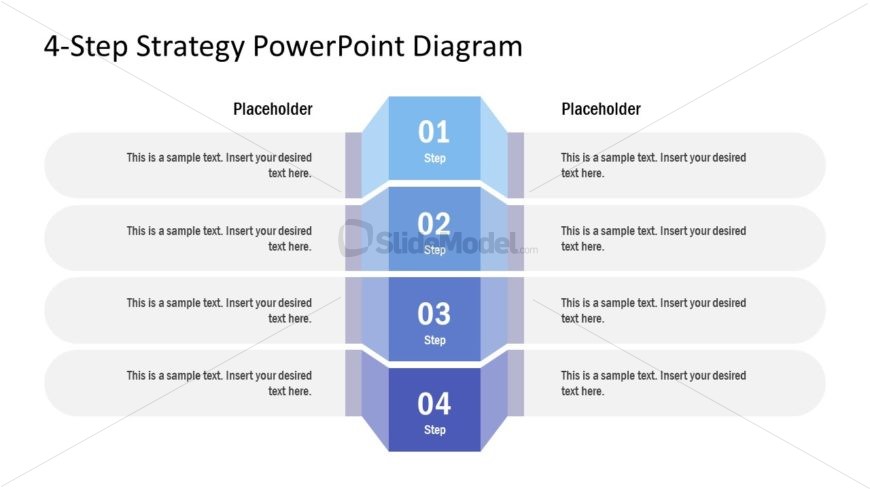 4 Steps Diagram Labels