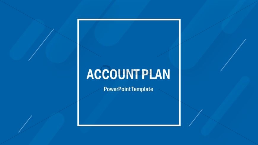 Cover SLide of Account Plan