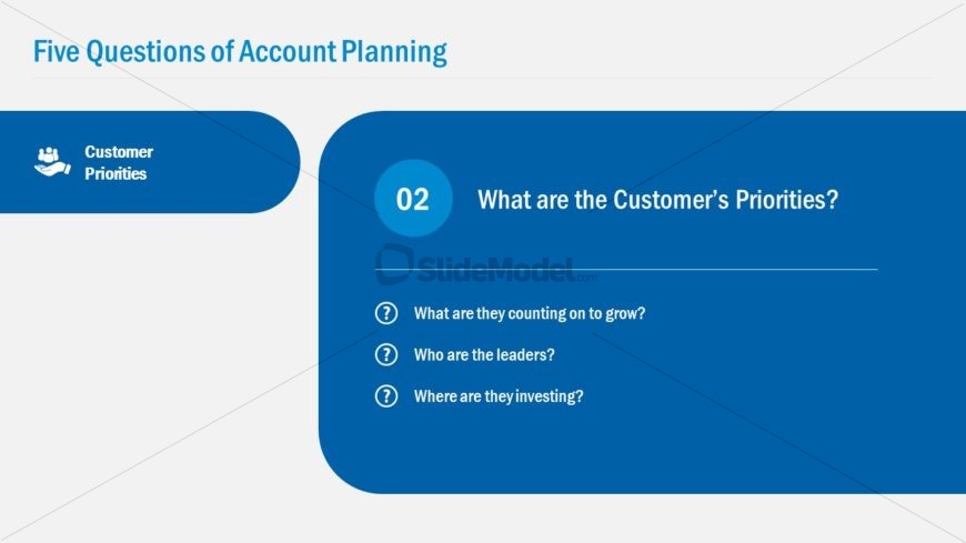 Slide of Customer Potential Account