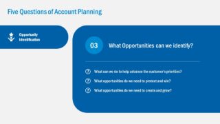 Account Plan Opportunity Identification Template